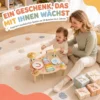 Kinder Schlagzeug 5 in 1 Montessori Musikinstrumente Set Mit Trommeln Xylophon Schlagwerk Für Kinder 1,5 6 Jahre