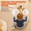 Kinder Schlagzeug 6 Teilige Montessori Musikinstrumente Set Mit 2 Trommeln, Becken, Schraper, 2 Schlägel 1,5 6 Jahre