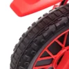 Kindermotor, Elektrische Motor, 45 Min Rijtijd, Met Stabilisatiewielen, Vanaf 3 Jaar, Rood+wit, 106,5 X 51,5 X 68cm