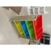 Kinderregal, 4 stufig Spielzeugregal Mit 12 Herausnehmbaren Aufbewahrungsboxen 85,5 X 40 X 88,5 Cm, Mehrfarbig