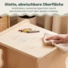 Kinderschreibtisch Mit Stuhl 3 fach Höhenverstellbar Kindersitzgruppe Mit Kindertruhenbank Griffe 1,5 3 Jahre