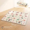 Krabbelmatte Faltbar Beidseitig Spielmatte Baby Mit Verkehrs & Dinosauriermotiv 200 X 180 Cm Für Kinder 0 3 Jahre