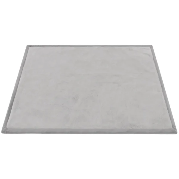 Kruipmat 3 Cm Dikke Speelmat Baby Met Zachte Flanel 150 X 180 Cm Antislip Waterafstotend Lichtgrijs