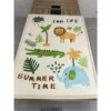 Kruipmat Speelmat Baby Met Dierenbosmotief Zachte Flanel 150 X 200 Cm Antislip, Waterafstotend 0 3 Jaar