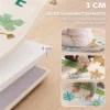 Kruipmat Speelmat Baby Met Dierenbosmotief Zachte Flanel 150 X 200 Cm Antislip, Waterafstotend 0 3 Jaar