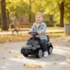 Mercedes Benz C Klasse Loopauto Met Claxon, Motorgeluiden, Opbergruimte, Voor Kinderen 18 36 Maanden, Zwart