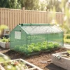 Mini Broeikas, Weerbestendig Foliënkas, 180 X 92 X 92 Cm, Groen