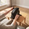 Mini Heimtrainer Pedaltrainer Mit Stufenlosem Widerstand LCD Display 4 fach Verstellbaren Pedalriemen Griff
