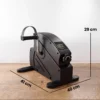 Mini Heimtrainer Pedaltrainer Mit Stufenlosem Widerstand LCD Display 4 fach Verstellbaren Pedalriemen Griff