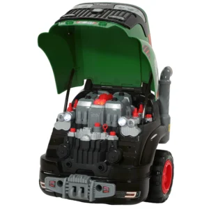 Motorspeelgoed Kinderen 60 delig Auto Reparatieset Met Afneembare Onderdelen, Lichtjes, Sproeinevel Geluiden, Stuurwiel