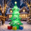 Opblaasbare Kerstboom 300 Cm Met RGB Ster LED licht, Geschenkdozen, XXL IP44 Waterdicht Voor Kerstfeesten