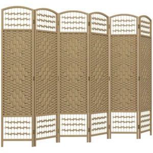 Paravent 6 delig 240 X 170 Cm Opvouwbare Kamerverdeler Scheidingswand Van Golfvezel Scheidingswand Voor Woonkamer