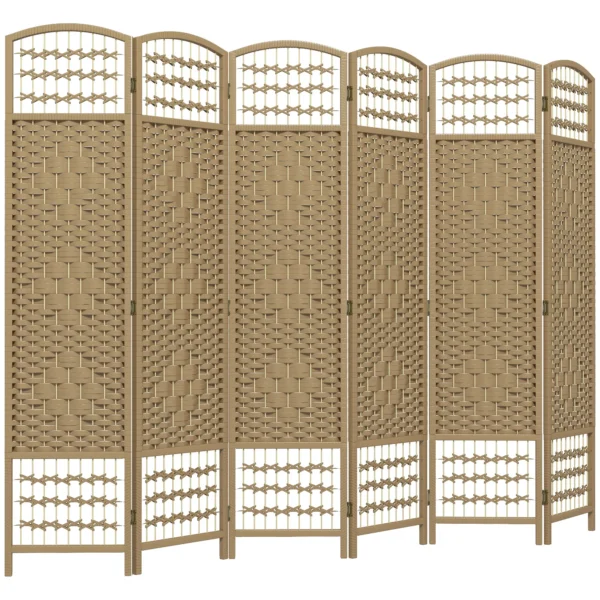 Paravent 6 delig 240 X 170 Cm Opvouwbare Kamerverdeler Scheidingswand Van Golfvezel Scheidingswand Voor Woonkamer