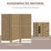 Paravent 6 delig 240 X 170 Cm Opvouwbare Kamerverdeler Scheidingswand Van Golfvezel Scheidingswand Voor Woonkamer