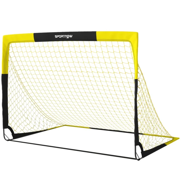 Pop Up Voetbaldoel Voor Tuin Tieners & Volwassenen Draagbaar Buitendoel Met Scheurbestendig Doelnet Glasvezelstangen