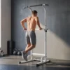 Power Tower In Hoogte Verstelbaar 176,5 227 Cm Dip Station Multifunctioneel Met Stalen Frame 120 Kg Draagvermogen
