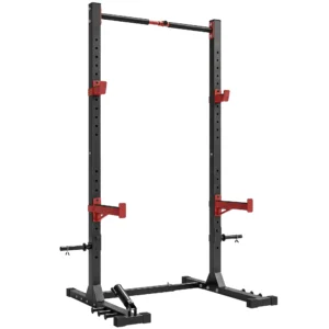 Power Tower Squat Rack Vrijstaande Klimmzugstange Met Verstelbare Breedte Schijvenhouder Landmine