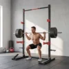 Power Tower Squat Rack Vrijstaande Klimmzugstange Met Verstelbare Breedte Schijvenhouder Landmine