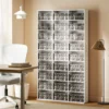 Rek Voor 835 CD's Of 500 DVD's, Blu ray Mediarek Met 27 Vakken En 21 Verstelbare Legplanken, Wit