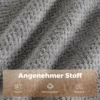 Relaxsessel Mit 360° Drehfunktion & Push Back Liegefunktion Fernsehsessel Mit Fußstützen Bis 150 Kg Grau