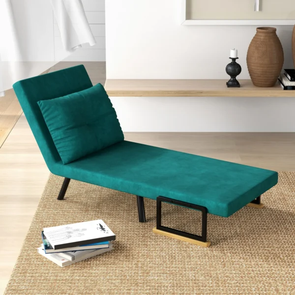 Relaxstoel In Scandinavisch Design, Ligstoel, Leesstoel. Incl. Kussen Met Knoophechting, Zwart + Natuur