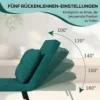 Relaxstoel In Scandinavisch Design, Ligstoel, Leesstoel. Incl. Kussen Met Knoophechting, Zwart + Natuur