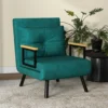 Relaxstoel In Scandinavisch Design, Ligstoel, Leesstoel. Incl. Kussen Met Knoophechting, Zwart + Natuur