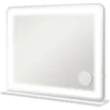Schminkspiegel Met LED verlichting 80x60 Cm, Cosmetische Spiegel Met 3 Lichtkleuren, USB oplaadfunctie, 10X Vergroting