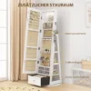 Schmuckschrank Mit 360° Schwenkfuß, Beleuchtetem Innenspiegel