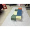 Schuim Bouwstenen Voor Kinderen Klimmen 6 delige Indoor Zachte Bouwstenen Met Antislip Onderkant Fluweelachtige Uitstraling XXL Kleurrijk