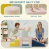 Schuim Bouwstenen Voor Kinderen Klimmen 8 delige Indoor Zachte Bouwstenen Met Wasbare Hoes XXL Antislip Kleurrijk