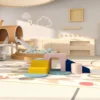 Schuim Bouwstenen Voor Kinderen Klimmen 8 delige Indoor Zachte Bouwstenen Met Wasbare Hoes XXL Antislip Kleurrijk