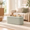 Sitzbank Mit Stauraum Als Polsterbank 116 Cm Grau