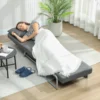 Slaapstoel, Gestoffeerde Stoel, Om Te Zetten In Een Logeerbed, Ergonomisch, Donkergrijs