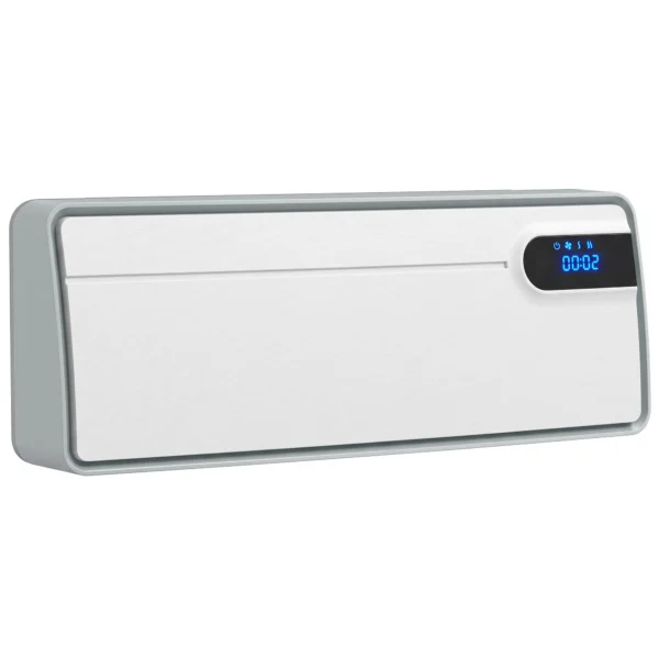 Slimme Elektrische Verwarming 2000 W, Keramische Wandverwarming Met WLAN App, Oscillerend, Thermostaat, Wit