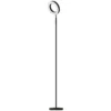 Staande Lamp 42W LED Dimbaar 3 Kleurtemperaturen Plafondschijnwerper Verstelbare Ringkop Zwart