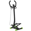Stepper Sidestepper Met Handvat Trainingsbanden Hydraulische Weerstand Thuis Trainer LCD Display Antislip Pedalen Voor Thuis Kantoor