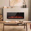 Ultradunne Elektrokamin Voor Inbouw In De Muur En Wandmontage Elektrische Kamin Met Afstandsbediening 127cm