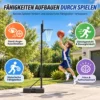 Verstelbare Basketbalring Voor Kinderen 172,5 199 Cm Met 67 X 45 Cm Achterwand En Driepoot Ondersteuning