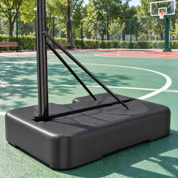 Verstelbare Basketbalring Voor Kinderen 172,5 199 Cm Met 67 X 45 Cm Achterwand En Driepoot Ondersteuning