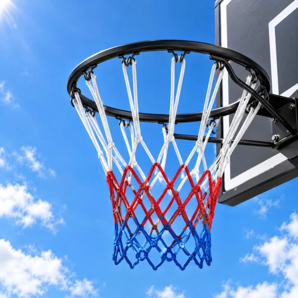 Verstelbare Basketbalring Voor Kinderen 179 209 Cm Mobiele Basketbalstandaard Met Wielen 76 X 45 Cm Achterwand Kan Worden Gevuld