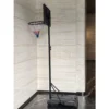 Verstelbare Basketbalring Voor Kinderen 179 209 Cm Mobiele Basketbalstandaard Met Wielen 76 X 45 Cm Achterwand Kan Worden Gevuld