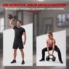 Verstellbare Hantel Set, 11,65 Kg 3 In 1 Hanteln Kettlebell Mit Rutschfest Griff, Platzsparend Für Zuhause Fitnessstudio