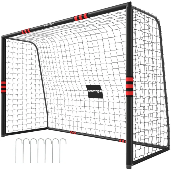 Voetbaldoel Voor Tuin 300 X 200 Cm Robuust Buitendoel Met Doelnet Vulling Grondhaken Anti Roest Coating