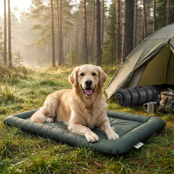 Waterdicht Hondenbed Met Antislip Onderkant, Opvouwbaar En Wasbaar Voor Middelgrote & Grote Honden En Katten