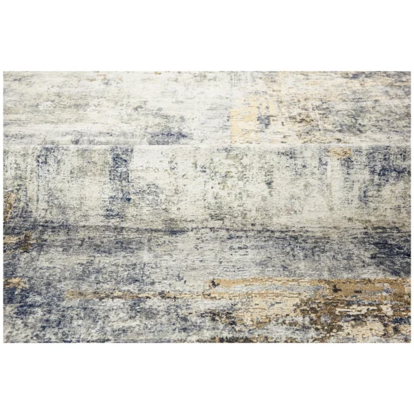 Woonkamertapijt, Polyester, Modern Artistiek Patroon, Wasbaar, Grijs